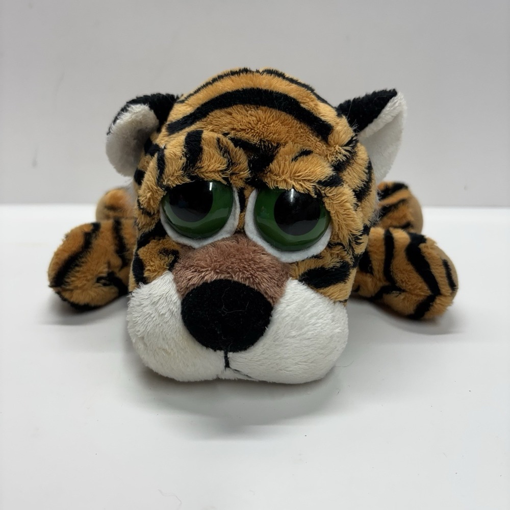 Russ Li'l Peepers Tuffley The Tiger w/ Big Green Eyes Soft Plush Toy 20 cm / 8"